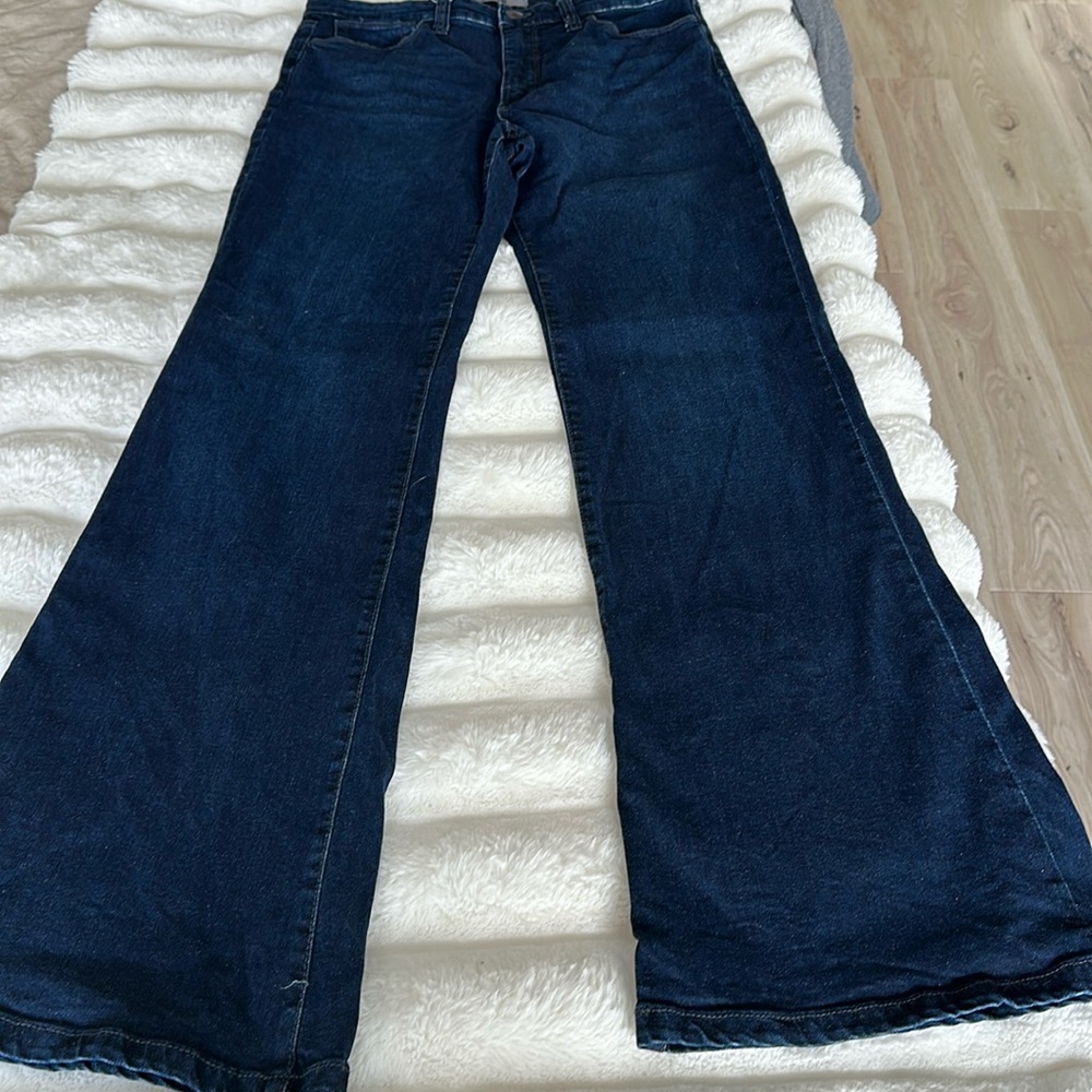 Joe’s Dark Denim Flares